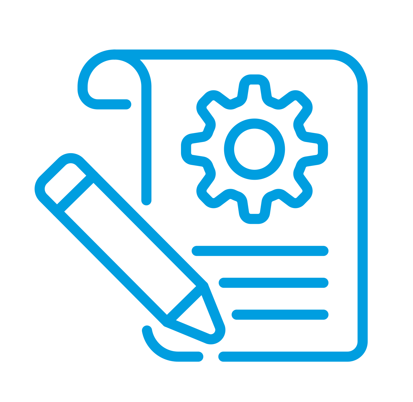 Icon Kundensupport Projektmanagement Spaleck Oberflächentechnik blau