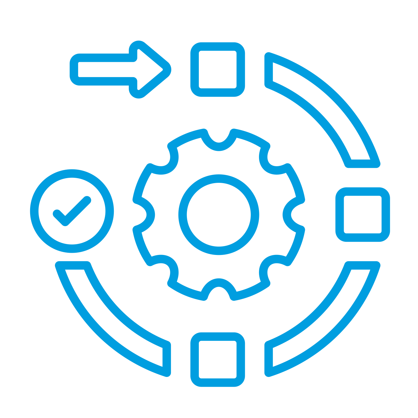 Icon Kundensupport Technikum Spaleck Oberflächentechnik blau