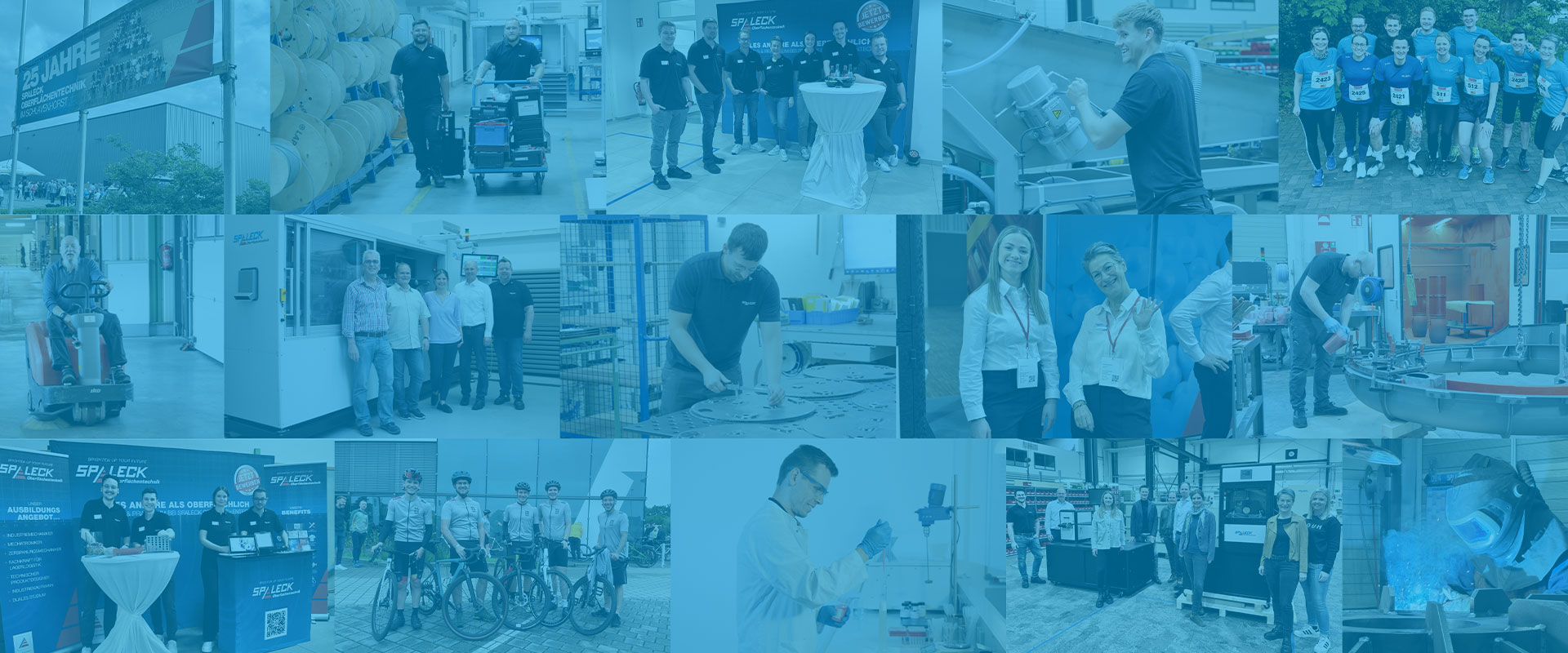 Über uns Spaleck Oberflächentechnik Mitarbeiter und Arbeitsalltag