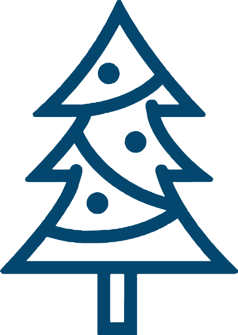 Urlaubs und Weihnachtsgeld Icon Spaleck Oberflächentechnik Benefits blau