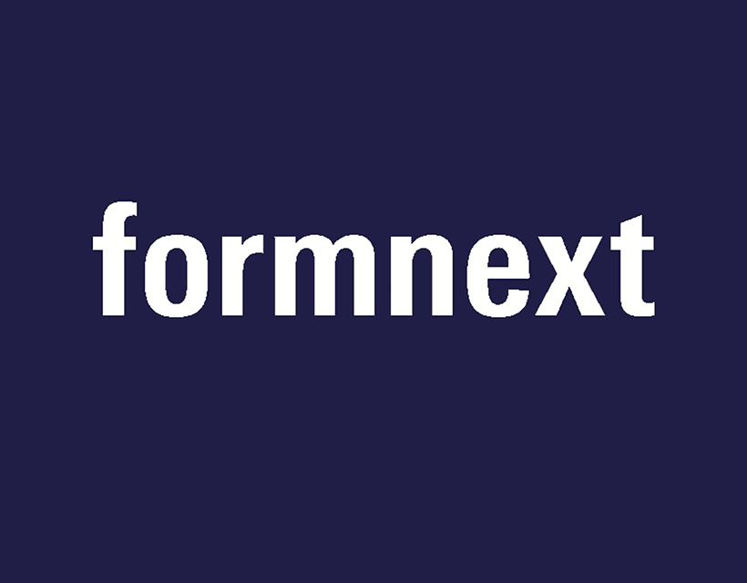 Logo Formtext Messe, weiß auf blau