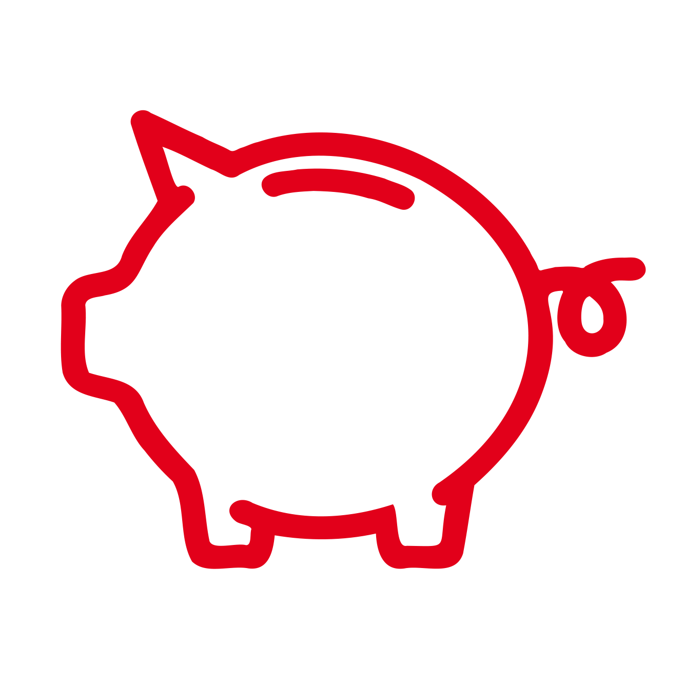 Betriebliche Altersvorsorge Icon Spaleck Oberflächentechnik rot