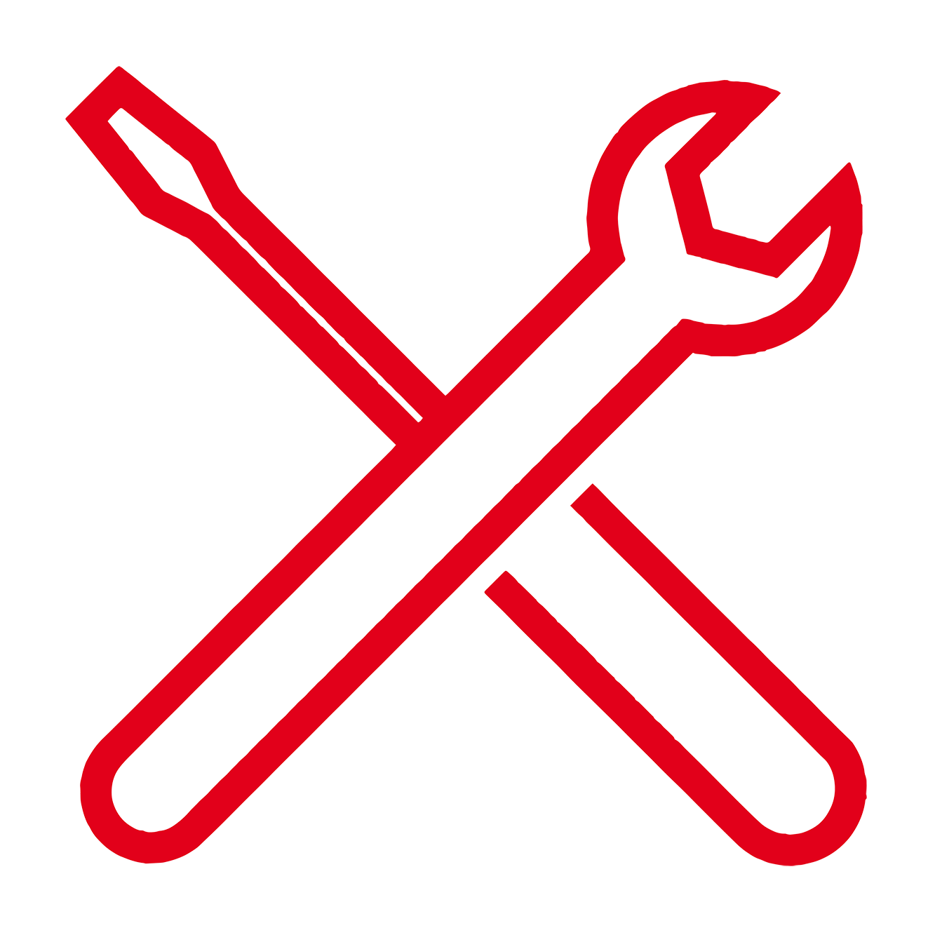 Eigene Lehrwerkstatt Icon Spaleck Oberflächentechnik rot