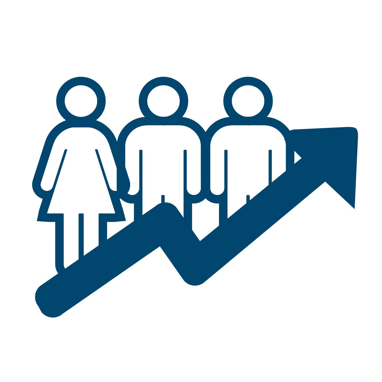 Individuelle Weiterbildungsmöglichkeiten Icon Spaleck Oberflächentechnik Benefits blau