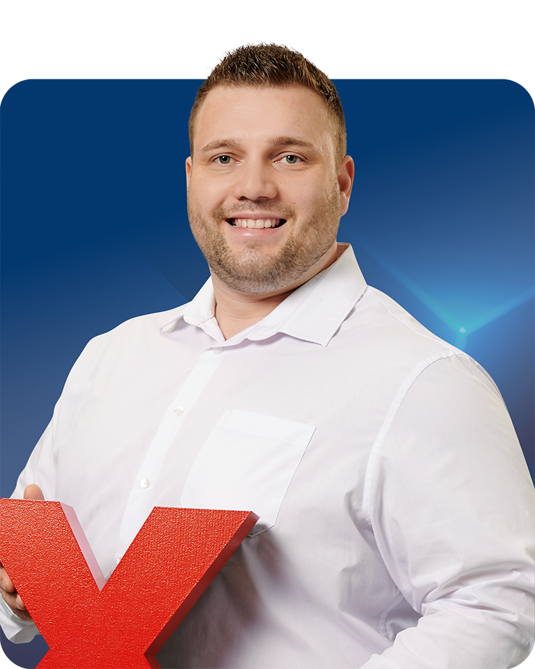 Mitarbeiter Timo Froehlich von Spaleck Oberflächentechnik aus dem Kundensupport