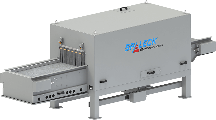 BT drying system for vibratory finishing technology from Spaleck Oberflächentechnik