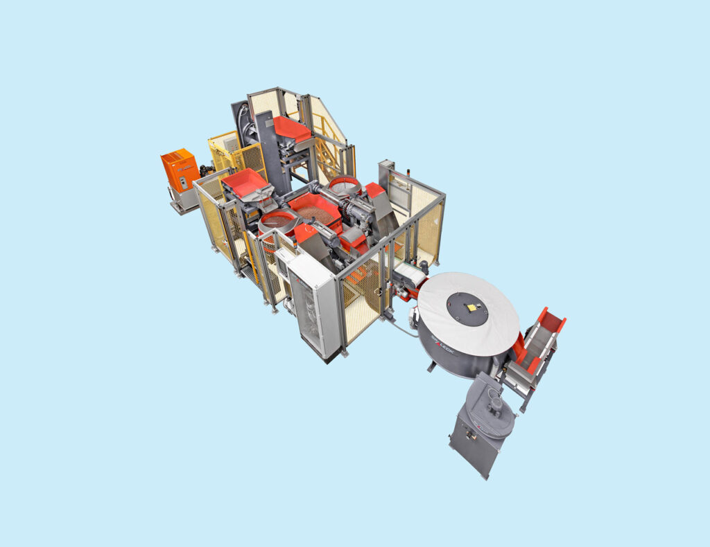 Präzisionsstanzteil Maschine Fliehkraftanlage 3d Modell von Spaleck Oberflächentechnik