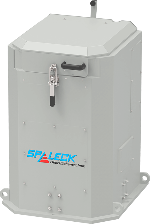 HLZ drying system based on Spaleck Oberflächentechnik's vibratory finishing technology