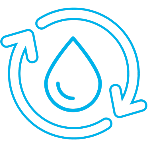 Lösungen Icon Prozesswasserrecycling Spaleck Oberflächentechnik