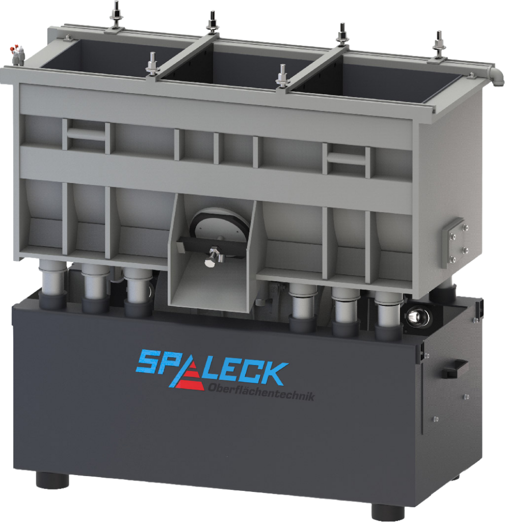 Trogvibratoren STV aus den Vibrationsanlagen von Spaleck Oberflächentechnik