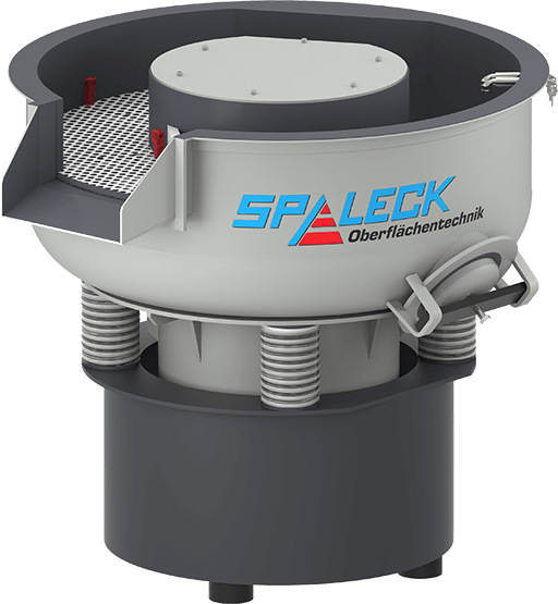3D Modell Rundtrogvibrator aus den Vibrationsanlagen von Spaleck Oberflächentechnik