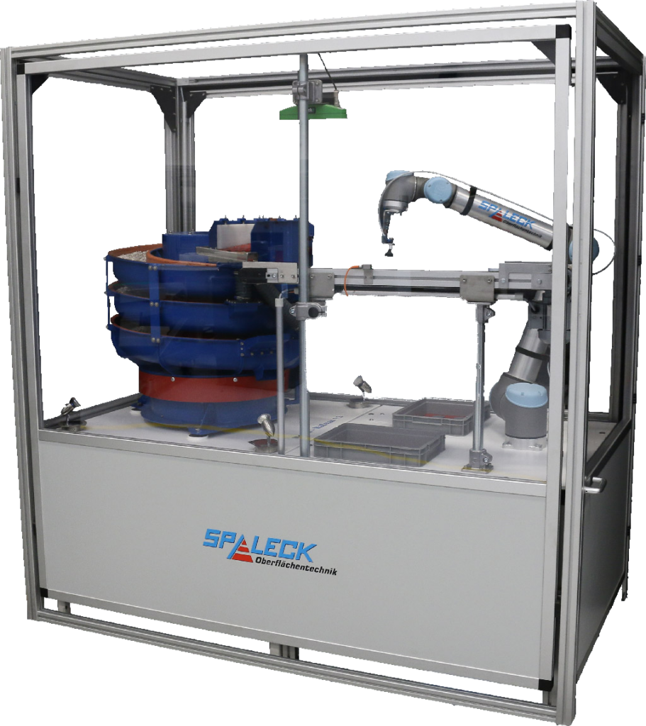 3D Modell der Prozessautomatisierung von Spaleck Oberflächentechnik