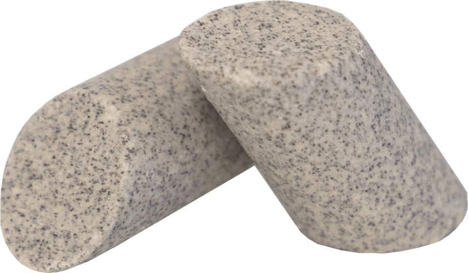 Keramikkörper der Präzisionsstanzteile aus der Gleitschleiftechnik von Spaleck Oberflächentechnik